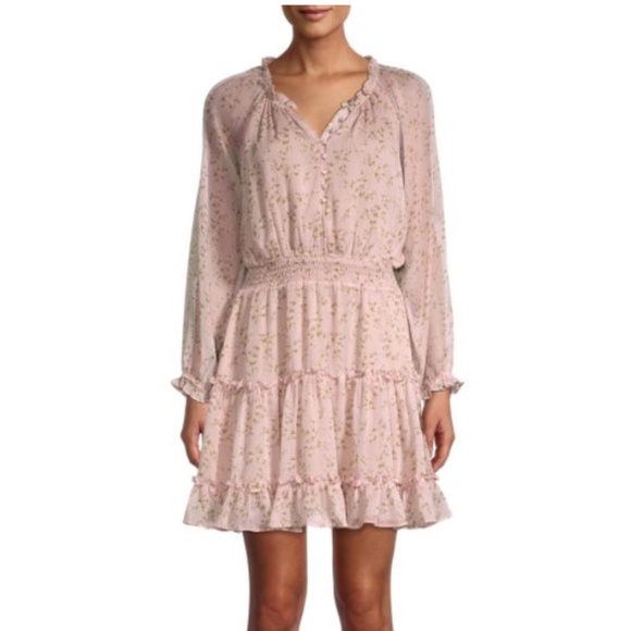 Dress Forum Dresses & Skirts - NWT | DRESS FORUM Dainty Floral Ruffle Mini Dress | Size Small